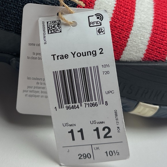 Adidas Trae Young 2 Chinese New Year Mens Red Black Shoes Sneakers IF2163 - Picture 10 of 10